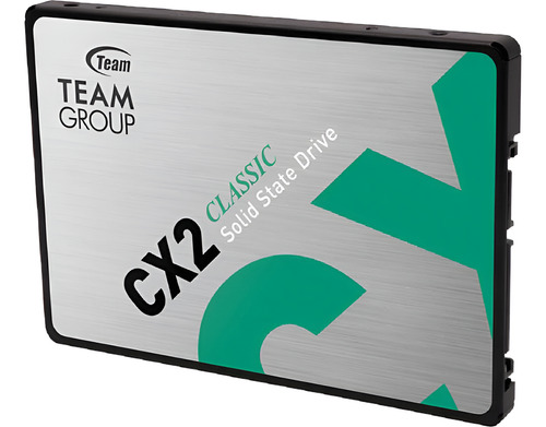 Disco Solido Teamgroup Cx2, 256gb, Sata 6.0 Gb/s