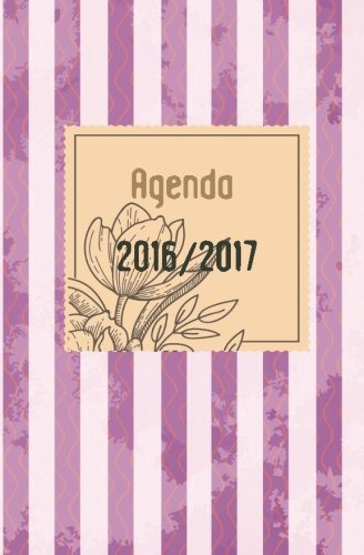 Agenda 2016 2017: Interior En Blanco Y Negro: Volume 2