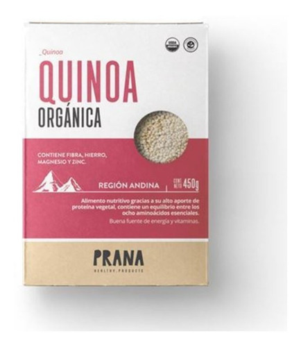 Quinoa Organica Prana X 450grs