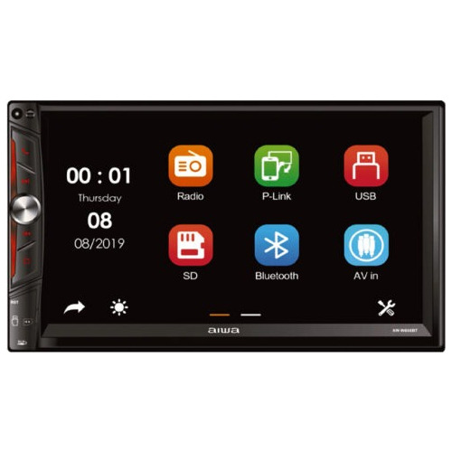 Reproductor Multimedia Aiwa  Radio 2- Din| Aw-w666bt