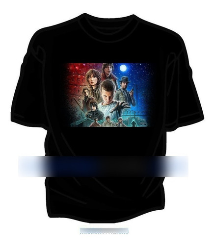 Imagen 4 de 5 de Remeras De Stranger Things Todos Los Talles- Diseños Únicos