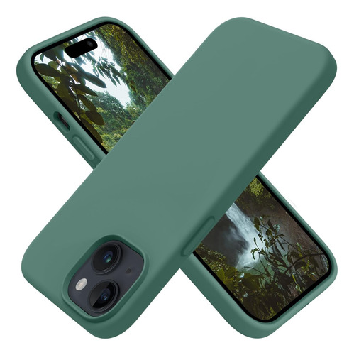 Otofly Compatible Con iPhone 15 Plus Funda De Silicona