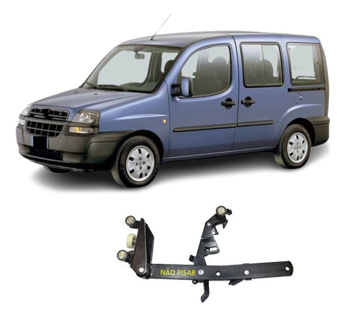 Guia Porta Lateral Correr Doblo 2002 2003 2004 2005 2009 Le