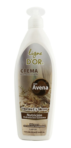 Crema Corporal Avena Ligne D´or X 490ml - mL a $76