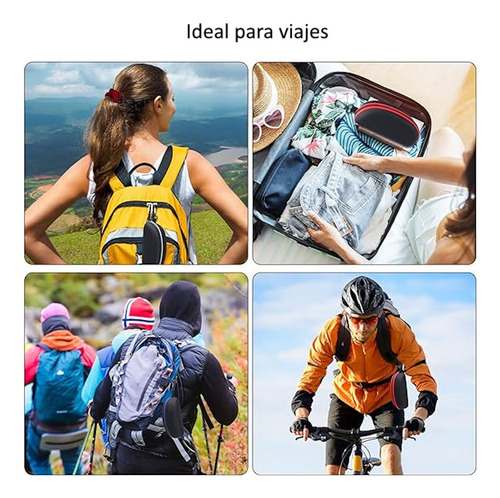 Ryscom Estuche Rigido Afelpado Con Cierre Para Gafas De Sol Con Paño Suave De Limpieza De Calidad Bolsa De Tela Fina Correja Ajustable De 60cm Con Puntas De Sulicona Para Sujeccion Color Negro