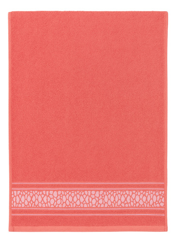Juego 3 Toallas De Baño Grande Cuerpo Completo Algodón Suave Color Coral Diseño 4