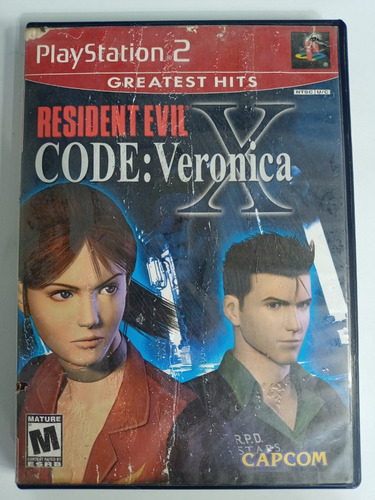 Resident Evil X Code: Veronica Ps2