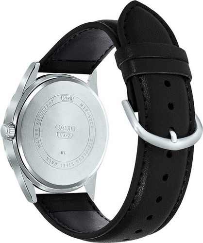 Reloj Casio Linea General Mtp-vd02l-1eudf Hombre Color Negro