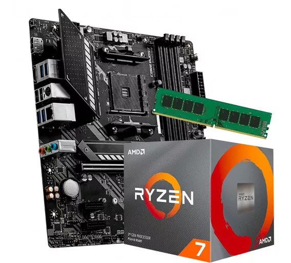 Actualizacion Combo Amd Ryzen 7 3700x + 32gb + B550 Plus