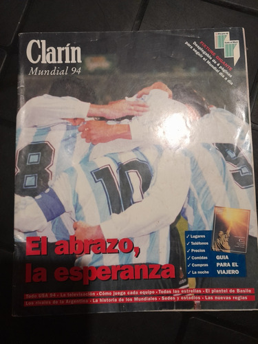 Revista Clarin Mundial 94 Maradona Incluye Fixture