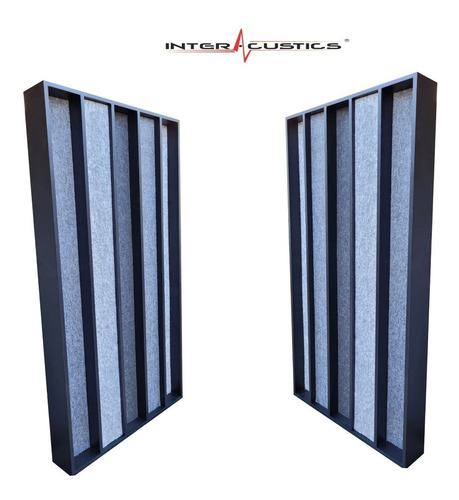 2panel Acustico Difusor Abosrvente Qrd 1.20m X .60m X 10 Cma