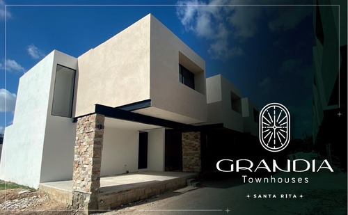 Townhouse En Venta En Grandia En Santa Rita Cholul