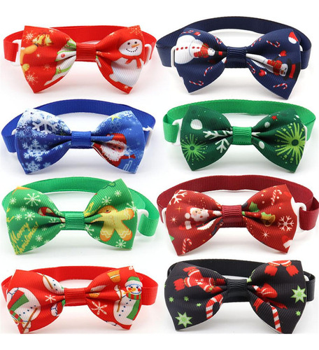 Nuevo Collar Para Mascotas, 50 Piezas, Accesorios Navideños