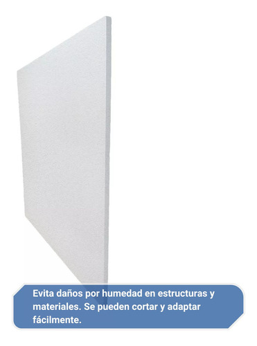 Placa De Telgopor - Alta Densidad 100 Mm - 30 Kg/m3