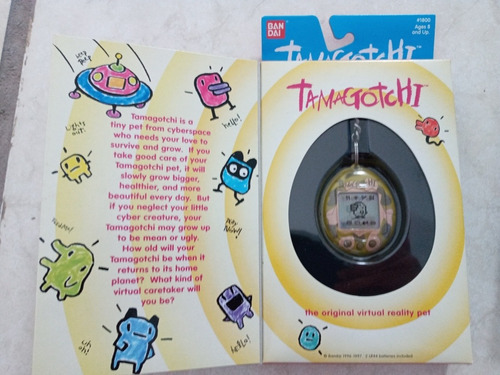 Tamagotchi Original Camuflaje Super Raro. Bandai 1996 (Usado)