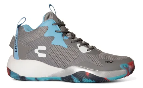 Tenis Hombre Basquetbol Charly 1038110 Gris Pfx Sport Gnv