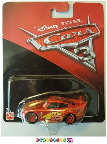 Rayo Mcqueen - Lightning Mcqueen - Cars 3 - Mattel Disney