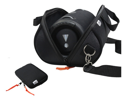 Case Bag Capa Jbl Xtreme 3 C/ Bolso Acessórios Impermeável 