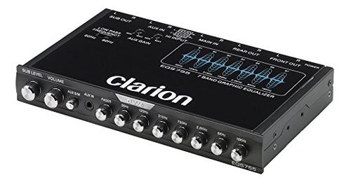 Clarion Eqs755 - Ecualizador Grafico De Audio De Coche De 7