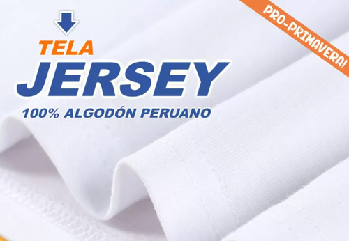 Pack De 06 Polos Cuello Redondo 100% Algodón