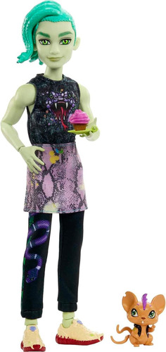 Monster High Deuce Gorgon - Muñeca De Moda Con Chamarra