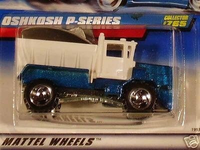 Ruedas Calientes Mattel 1998 1:64 Escala Azul Amp; Hjj0d