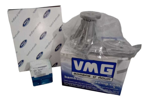 Imagen 2 de 3 de Kit De Distribución Original + Bomba De Agua Vmg Sigma Ford