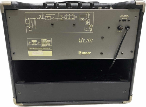 Amplificador Guitarra Staner Gt100 Novo Original Mostruario