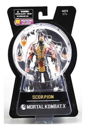 Mezco Toys Mortal Kombat X: Escorpión (versión Sangrient