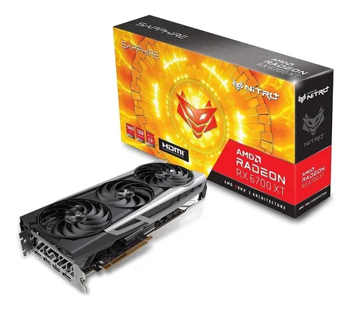 Tarjeta de video AMD Sapphire Nitro+ Radeon 6700 Series RX 6700 XT 11306-01-20G 12GB