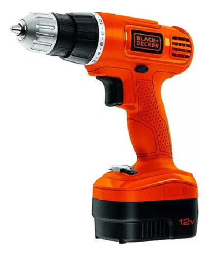 Taladro Inalámbrico Black & Decker Reversible 12v Gc1200