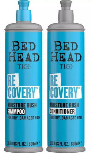  Shampo Y Acondicionador Tigi Bed Head Recovery Azul Nva Pres