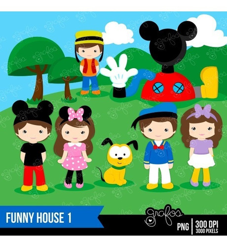 Kit Imprimible Mickey Mouse Clubhouse Imagenes Clipart
