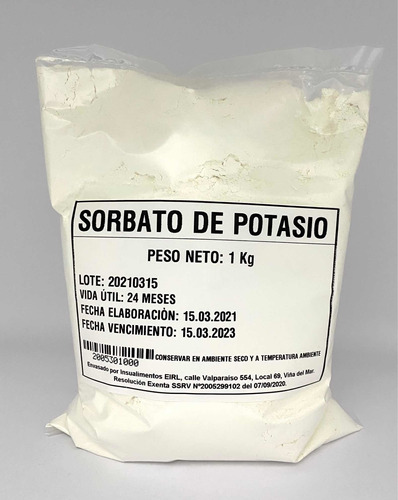 Sorbato De Potasio - 1 Kg