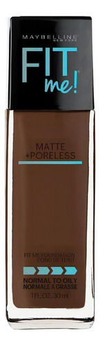 Base De Maquillaje Fit Me Matte Maybelline Natural Tan