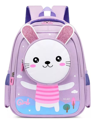 Mochila Escolar De Dibujos Animados Súper Linda Nuevo Kinder