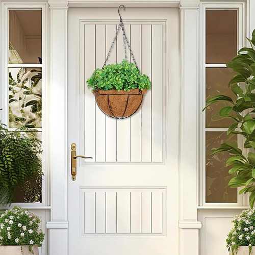 Colgadora De Plantas Artificial De Canasta Colgante Falsa
