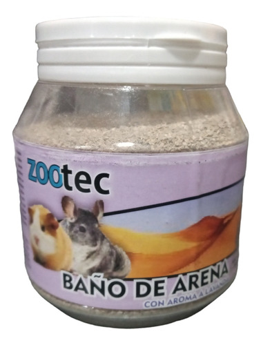 Baño De Arena Con Aroma Lavanda Roedores Chinchilla Hamster 