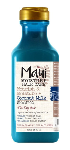 Maui Leche De Coco Shampoo Nutritivo Y Humectante 385 Ml