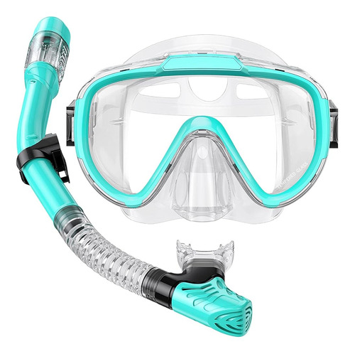Seovediary Snorkel Set Adults Snorkeling Gear Anti-fog Panor