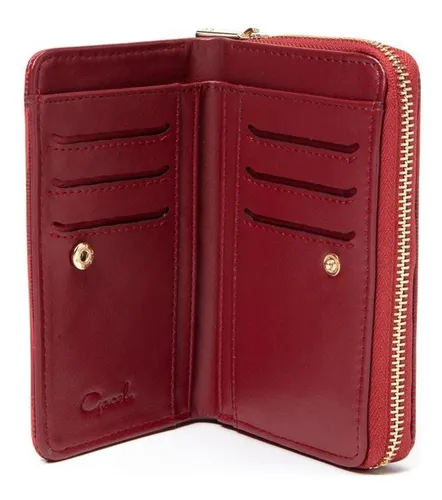 Billetera Gacel Sf Rojo Bil0301 Cuotas sin inter s