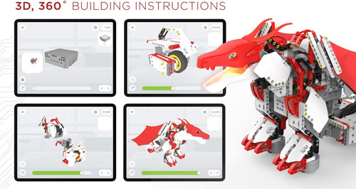 Jimu Robot Serie Mítica: Kit Firebot/kit De Constructucción