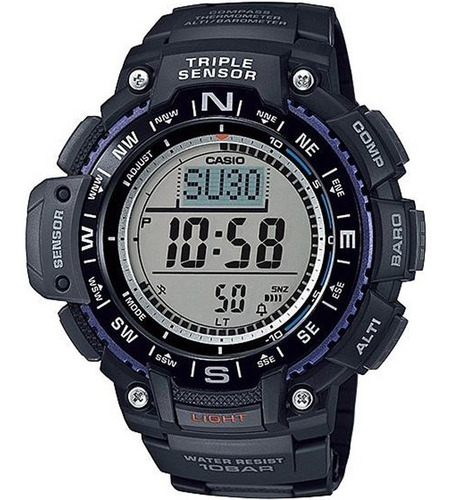 Casio Reloj Triple Sensor Brújula Altímetro Barómetro 10 Bar