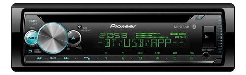 Som automotivo Pioneer DEH X500 com USB e bluetooth