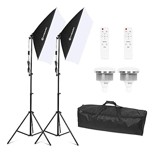 Wisamic Softbox Lighting Kit, 2pack 20 X28  Photography Soft