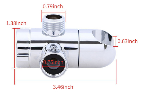 Divisor De Brazo Portátil G1/2 Con Soporte De Válvula Desvia