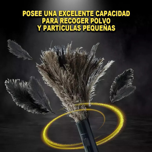 2pz Plumero Avestruz Retractil Coche Quitar Polvo Limpieza
