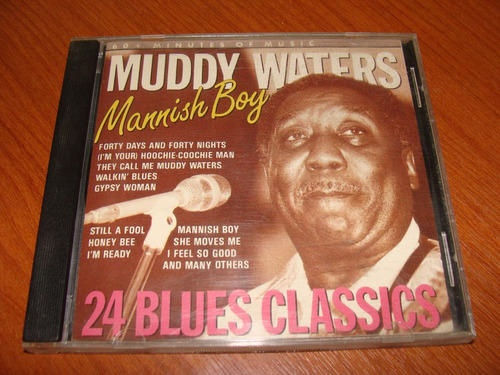 Muddy Waters Mannish Boy - Cd.