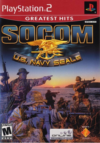 Socom Us Navy Seals Ps2 Jogo Original Lacrado Mídia Física