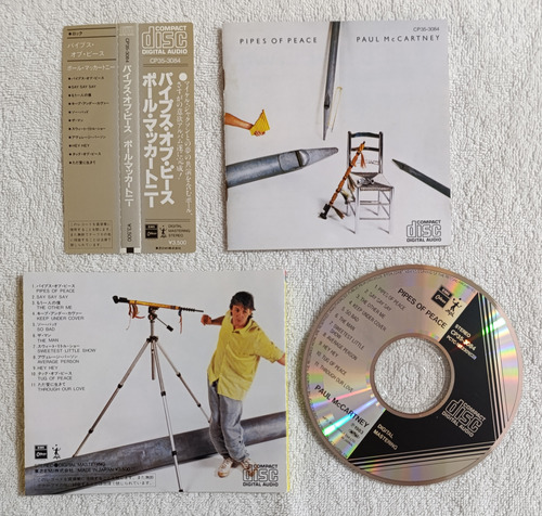 Paul Mccartney Pipes Of Peace Special Japan Edition 